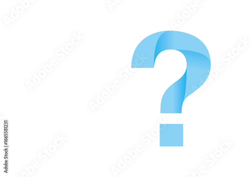 素材感の雰囲気があるクエスチョンマーク