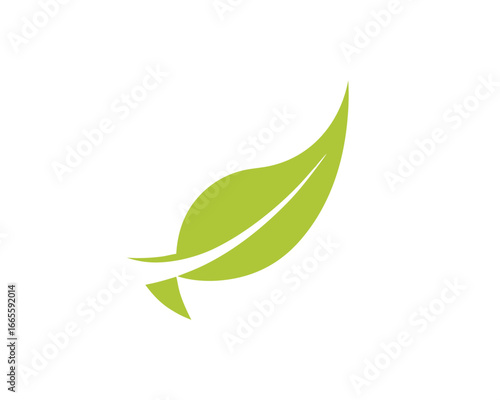 leaf green symbol nature logo
