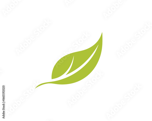 leaf green symbol nature logo
