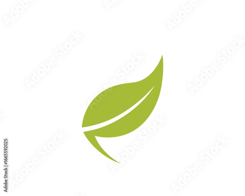 leaf green symbol nature logo
