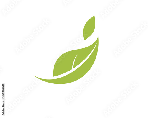 leaf green symbol nature logo
