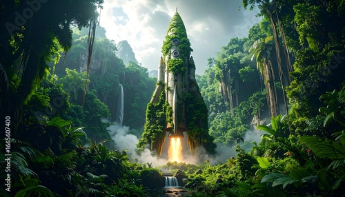 Jungle Rocket Launch.