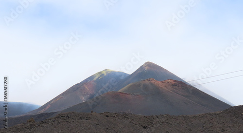 Wallpaper Mural Mount Etna, Italy, Sicily, active volcano, active craters Torontodigital.ca