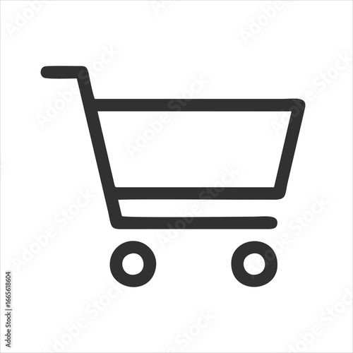 Shopping cart icon. Shopping cart vector, Trolley Logo, Shopping Cart Logo, web icons, trolley icon, Shopping symbol, cart icon