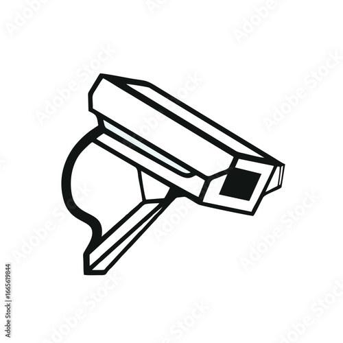 cctv camera icon isolated on white background from electronics collection. trendy cctv camera icons and modern cctv camera symbols for web, apps, UI.