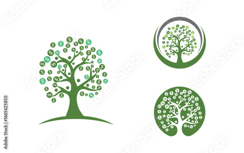 Tree leaf ecology nature  Healthy vegan concept element v4.22