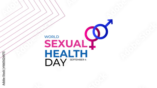 World Sexual Health Day poster vector illustration. Promote open conversations around sexual well-to raise awareness about the mission. pregnancy test symbol. Banner poster, flyer. vector illustration
