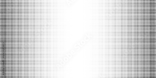 Wallpaper Mural Dotted gradient halftone background. Horizontal seamless dots pattern in pop art style. Abstract modern stylish texture. Vector illustration. Torontodigital.ca