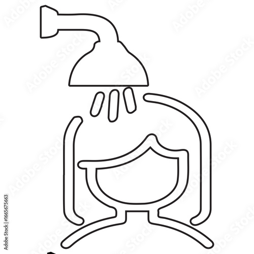 rinse line icon