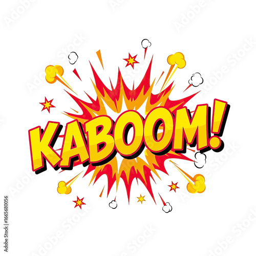 Comic Book Explosion Effect "Kaboom!"