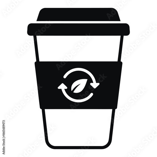 Coffee Plant Icon – Growth and Agriculture Illustration
