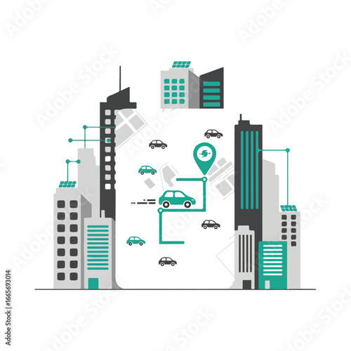 Electric vehicle infrastructure in a smart city environment