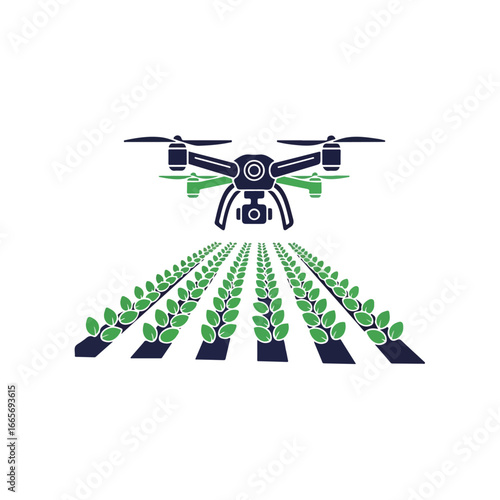 Precision agriculture: drone monitoring crop health and field conditions