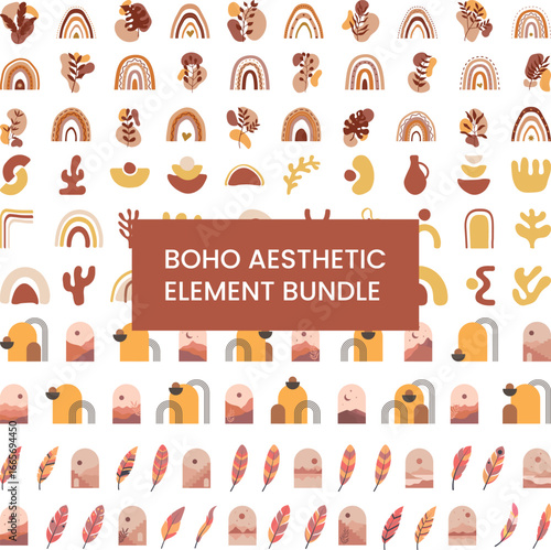 Boho Aesthetic Element Bundle