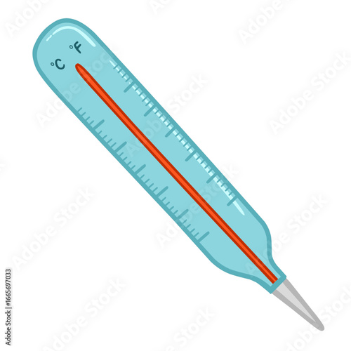 thermometer isolated on white background
