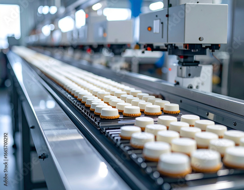 菓子　工場　生成AI　背景　