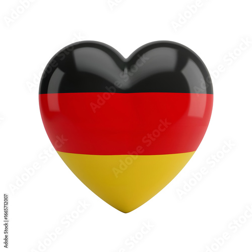 germany heart flag