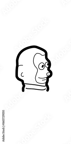 monkey stared side eye illustration meme