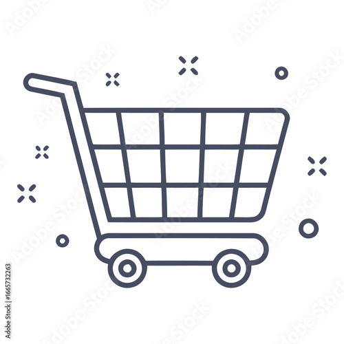 Shopping Cart Vector Illustration