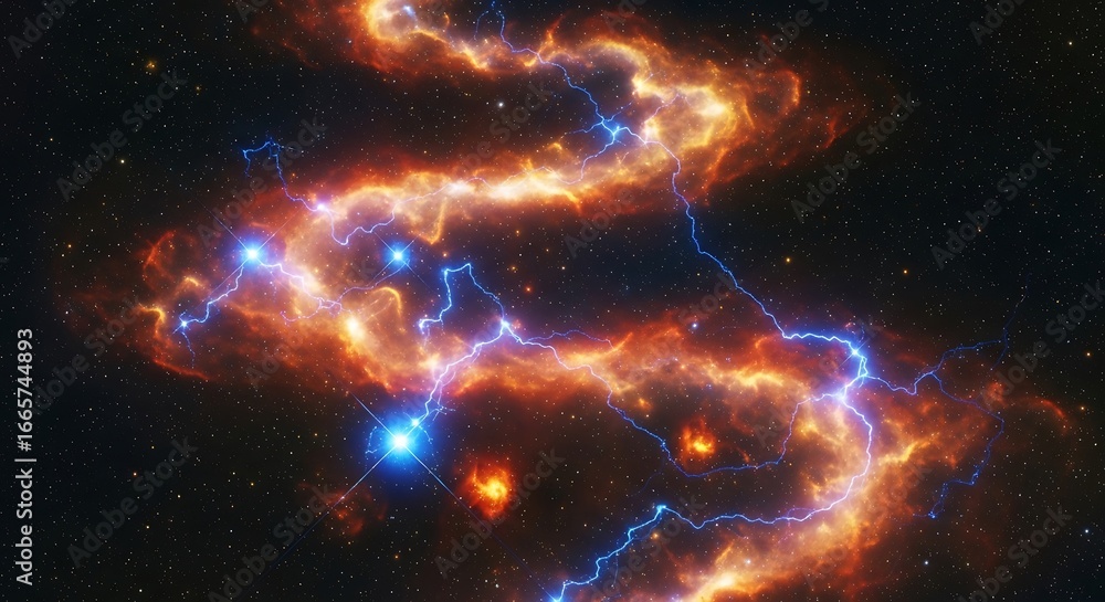 Fototapeta premium Abstract Energy Flow.