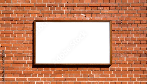 Wallpaper Mural Blank Sign Brick Wall Background. Torontodigital.ca