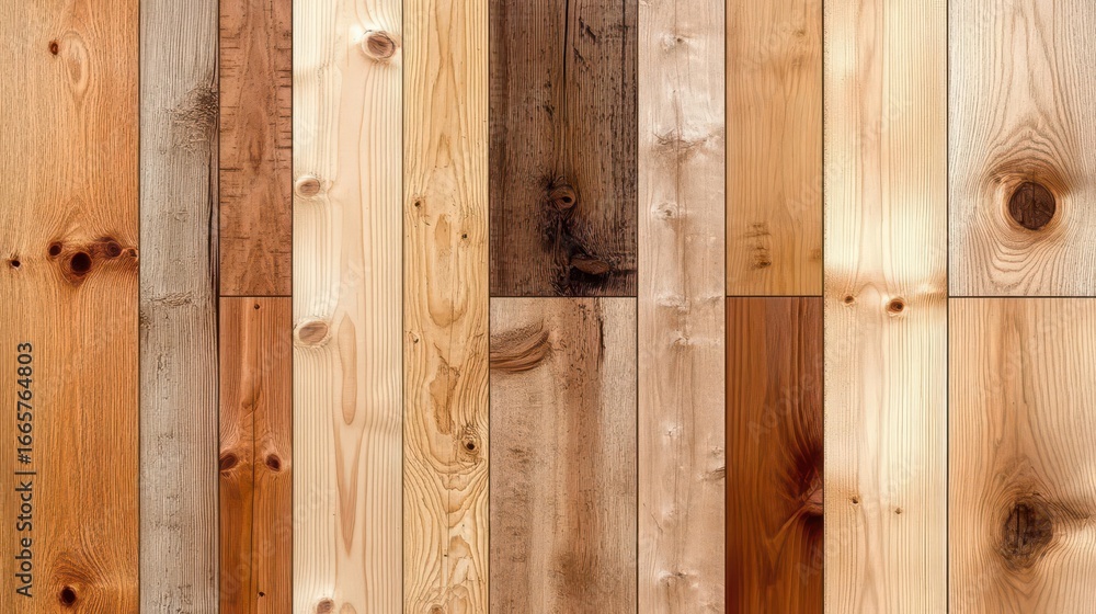 Fototapeta premium Wood Texture Background, Plank Design
