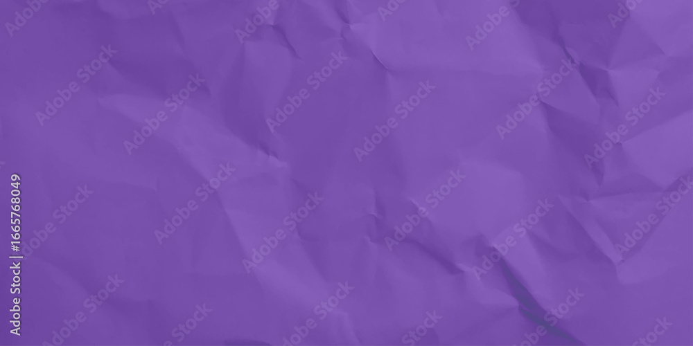 Obraz premium Purple crumpled paper texture background.
