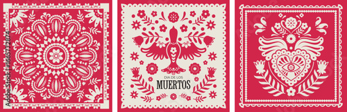 Papel Picado Celebration Pattern Set
