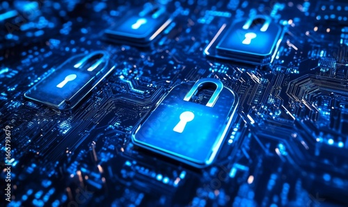 Visual representation of endpoint security, demonstrating its crucial role in cyber defense by protecting devices from threats, data breaches, and unauthorized access to ensure, Generative AI