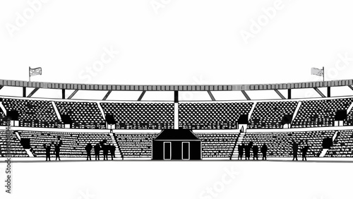 Stadium Arena Illustration