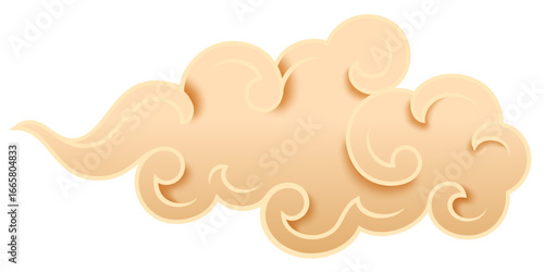 golden tibetan asian traditional style element calligraphy