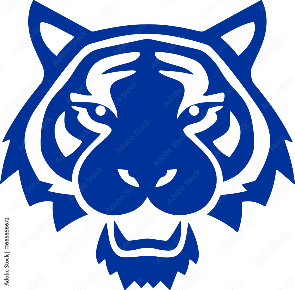 Fototapeta premium tiger family face 