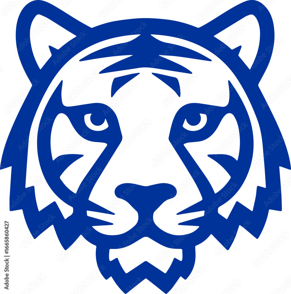 Obraz premium tiger family face 