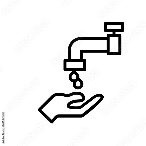 hand with plunger