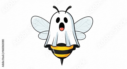 Spooky bee character costume fright surprise insect