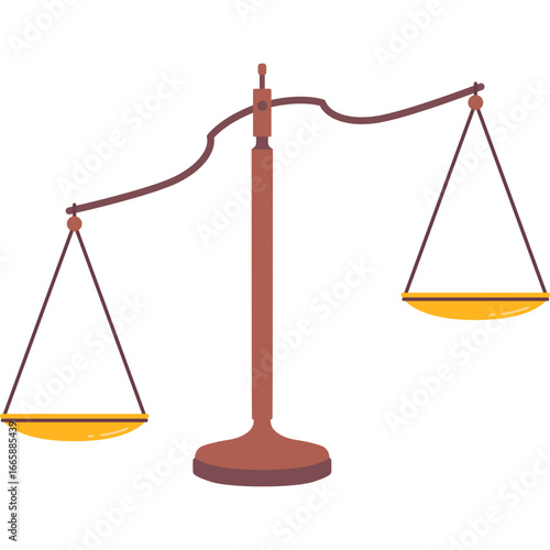 Justice Scales Illustration