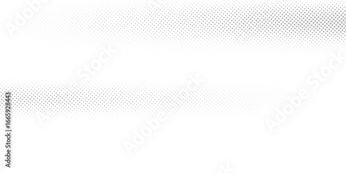 Halftone faded gradient texture. Grunge halftone grit background. White and black sand noise wallpaper. Retro pixilated vector backdrop