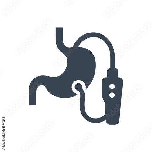 Gastric Endoscopy Exam Icon