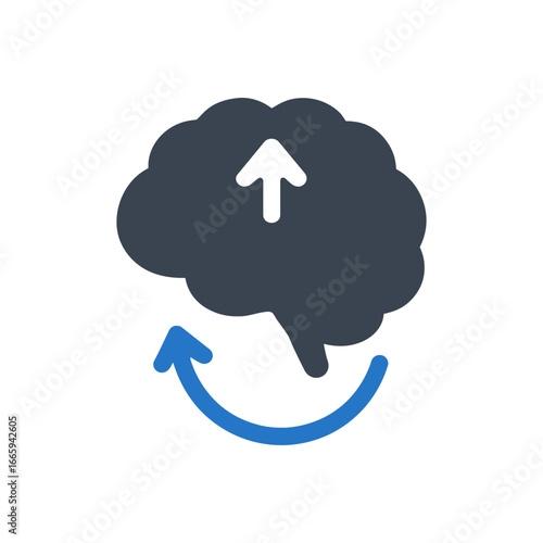 Brain Renewal Icon