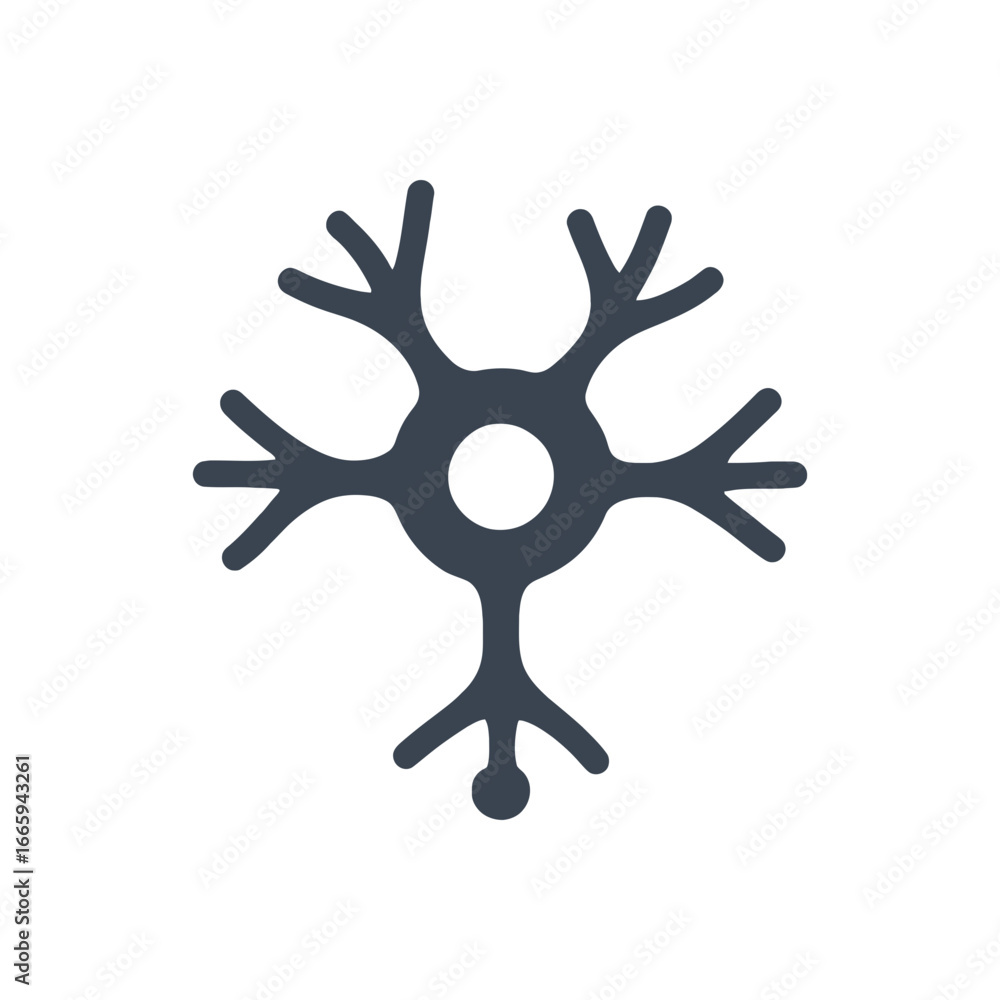 Neuron Cell Icon Neuron Cell Icon