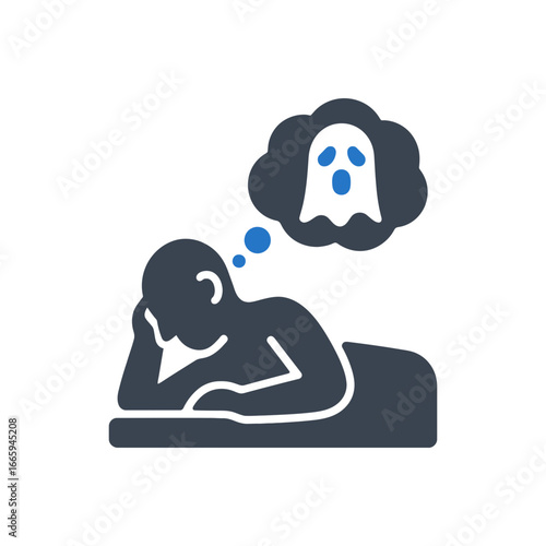 Sleep Paralysis Dream Ghost icon