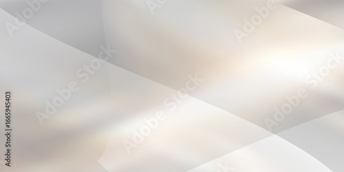 Elegant White Abstract Wave Background with Smooth Gradient Light. vector EPS 10