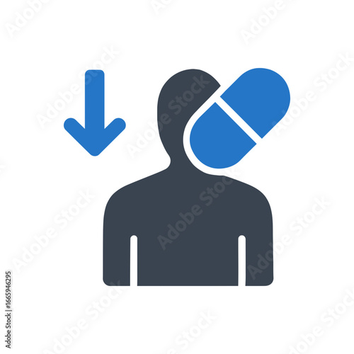 Dosage Reduction Icon