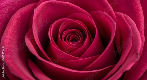 Wallpaper Mural Deep red rose closeup Torontodigital.ca