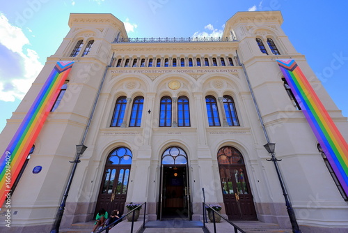 Fotografia Nobel Peace Center (Nobels Fredssenter), museum of the Nobel Peace Prize in Oslo