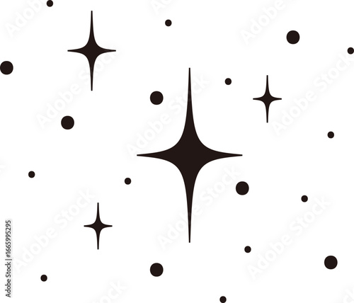 Hand Drawn Doodle Sparkling