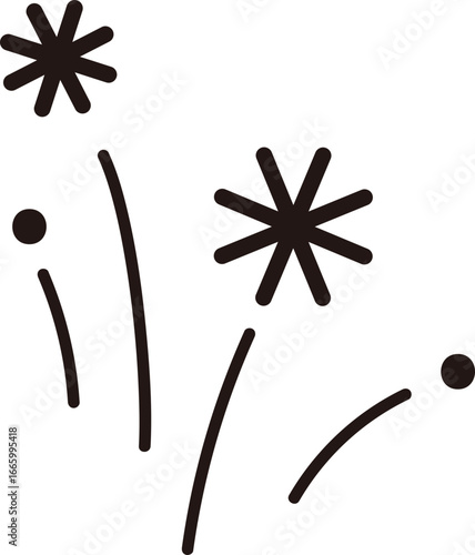 Hand Drawn Doodle Sparkling