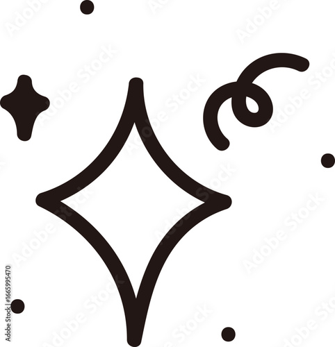 Hand Drawn Doodle Sparkling