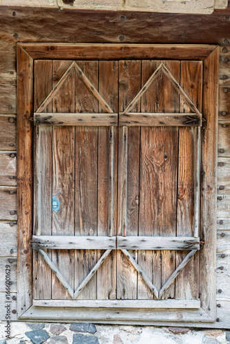 Old wooden window in Sozopol