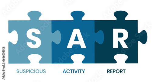 sar - suspicious activity report acronym. business concept background. vector illustration concept with keywords and icons. lettering illustration with icons for web banner, flyer